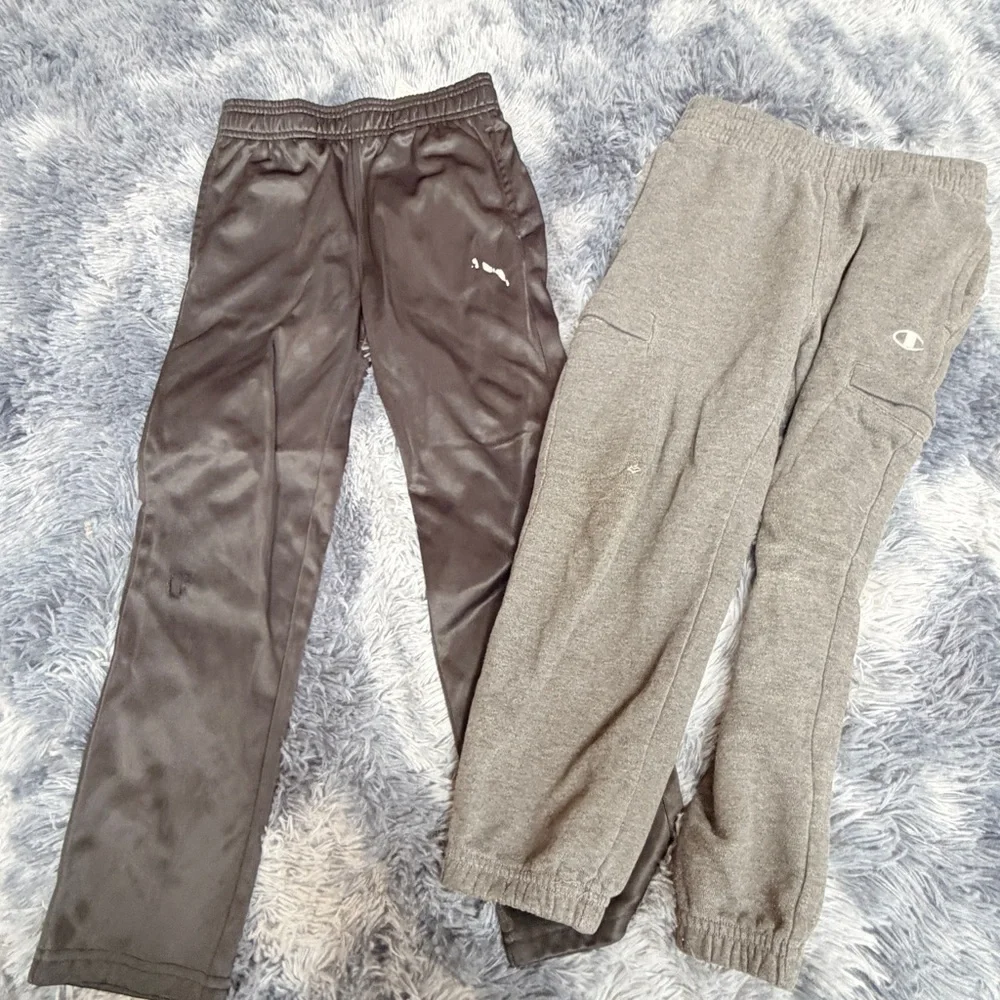 Boys athletic bundle joggers sweatpants nike, adidas, puma, champion 4T - 6T